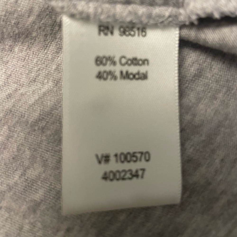 Coldwater Creek Heather Grey Open Front Cardigan - NWOT Cotton/Modal Size XS - Picture 6 of 7